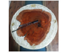 Epoxy Wall Clock