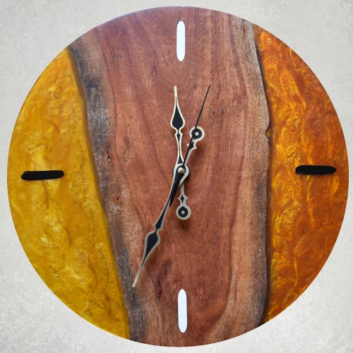 Epoxy Clock Epoxy-Resin-Wall-Clock | Wall Clock | Epoxy Clock