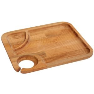 wooden serving tray